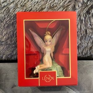 Lenox® 2022 Tinker Bell Sitting Pretty Christmas Ornament in Ivory. Brand New